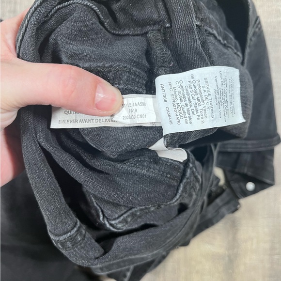 Madewell Black Skinny Ankle Length Overalls Size Small - Picture 11 of 12